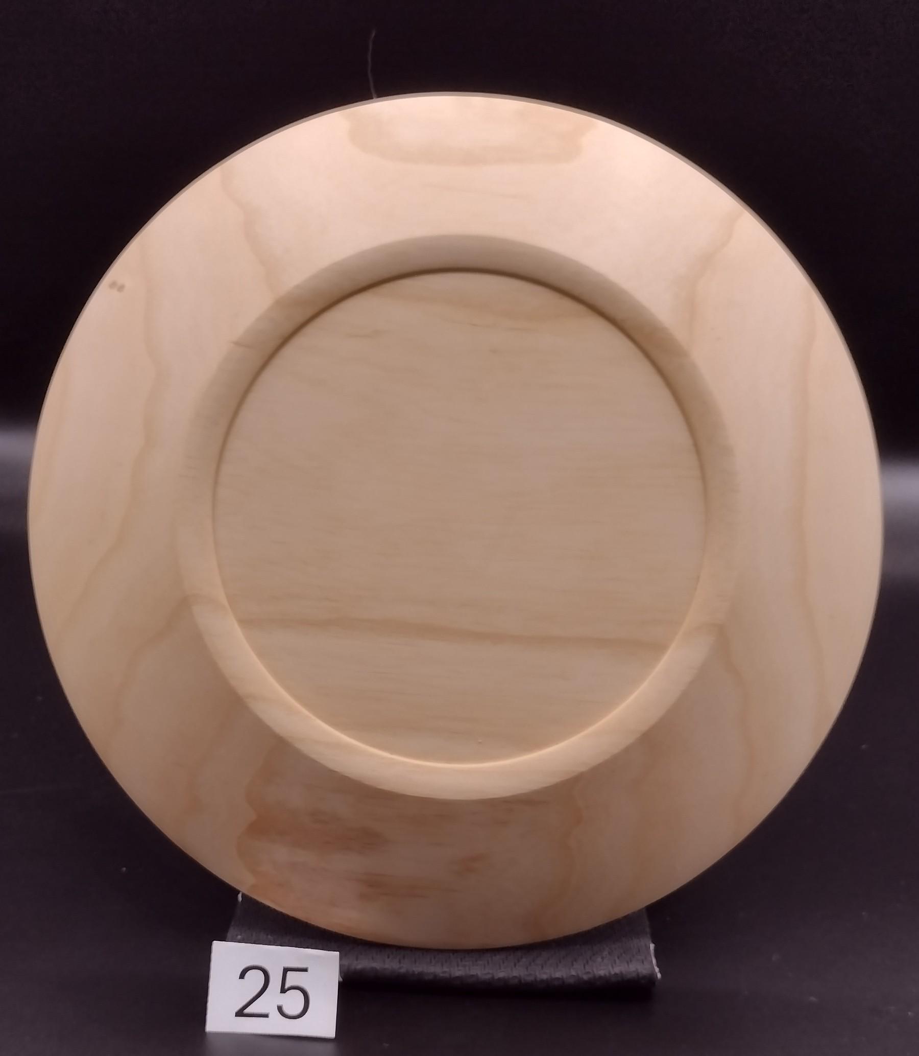 Handcrafted Ash Plate, 7