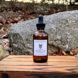 Beard Oil - Pine Rosemary - All Natural - Cold-Pressed