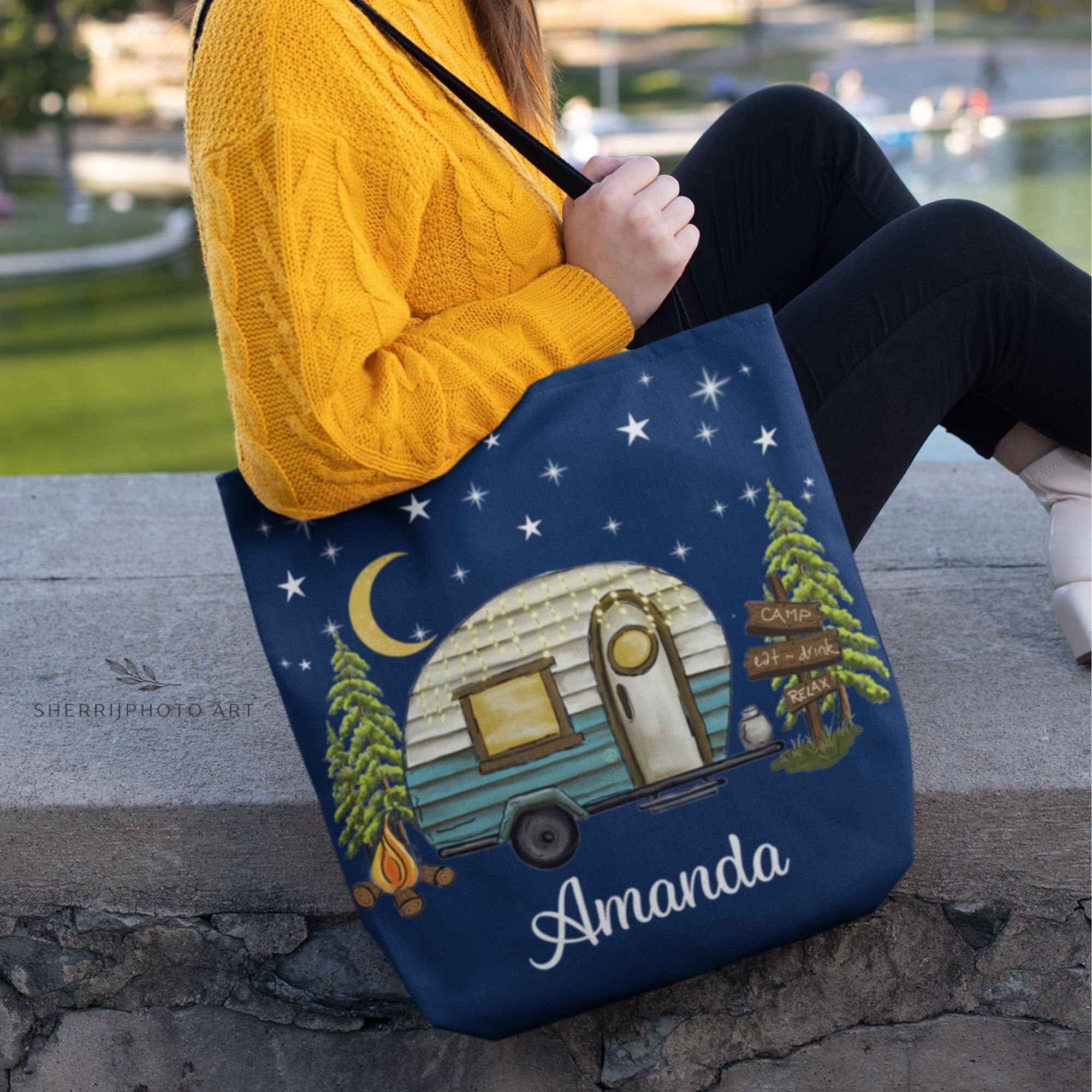 Camper Van Tote Bag - Etsy