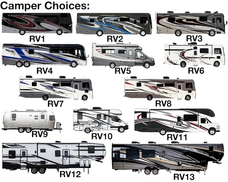 Personalized Rv Tags Personalized Camper License Plate: Custom RV Family Camping Gift - Etsy