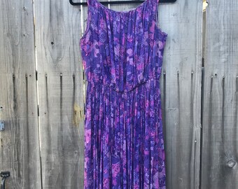 1960’s Floral Party Dress