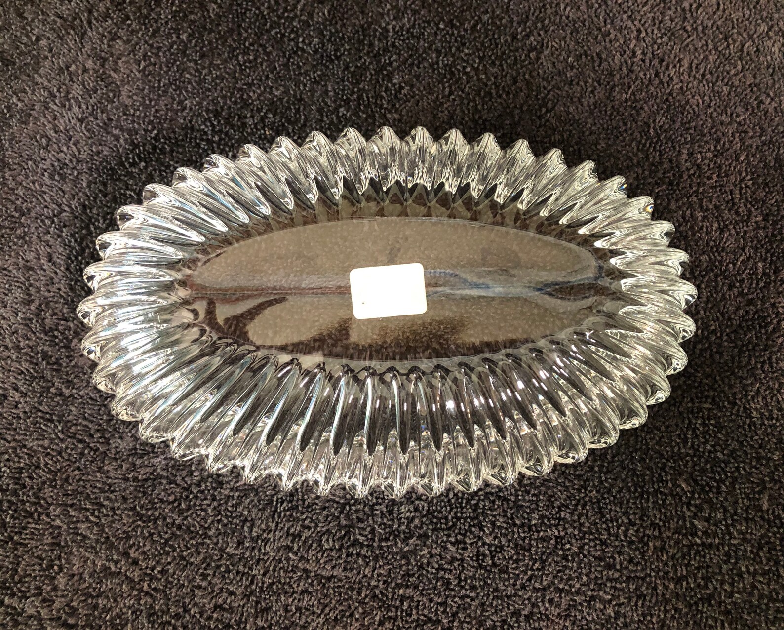 Mikasa Crystal Trinket/Candy Dish w/Lid Etsy