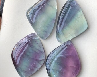 Fluorietparen cabochons 62,50 karaat