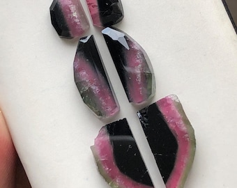 22.30 Carat Natural Tourmaline Pairs: Afghanistan Gemstones