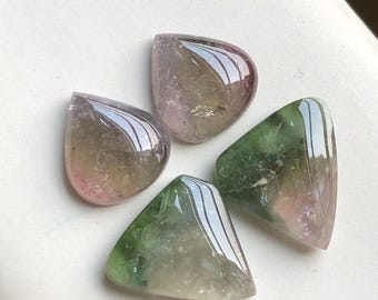 Natural Tourmaline Gemstone Pairs - Afghanistan Origin (11.5mm & 14mm)