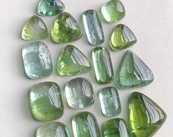 29.20 Karat Turmalin Cabochon Lot Herkunft Afghanistan Kunar Mine