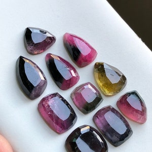 50 carats drop shape tourmaline rosecuts origin Afghanistan best lustre ,rosecuts,loose gems,natural tourmalines