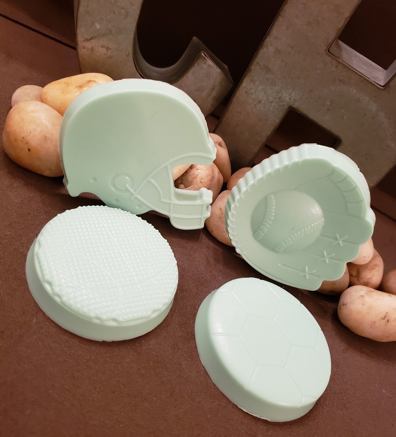 Soap Bars Sports Soap Set of 4 Clean Cotton Essential Oil Etsy