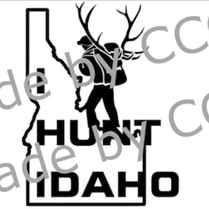 I Hunt Idaho .pdf, .png, .svg