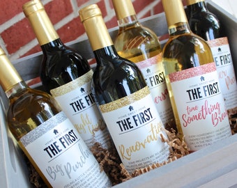 gift ideas for home inauguration housewarming gifts for new home homeowner wine label gift set unique real estate from agent for client congratulations gift etsy gift ideas for home inauguration housewarming gifts for new home homeowner wine label gift set unique real estate from agent for client congratulations gift etsy