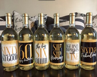 60th birthday party favors for mom