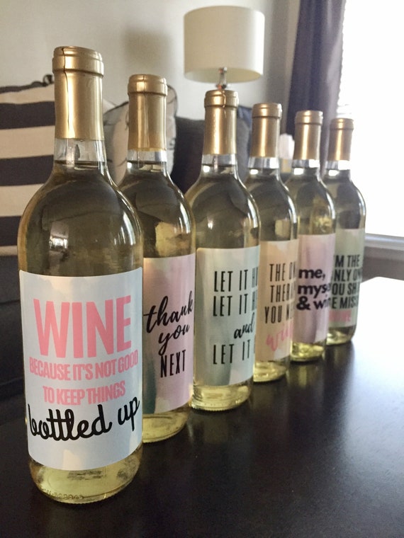 Freshly Signed Divorce Papers Wine Bag – Funny Burlap Gift For Divorce Parties & Friends