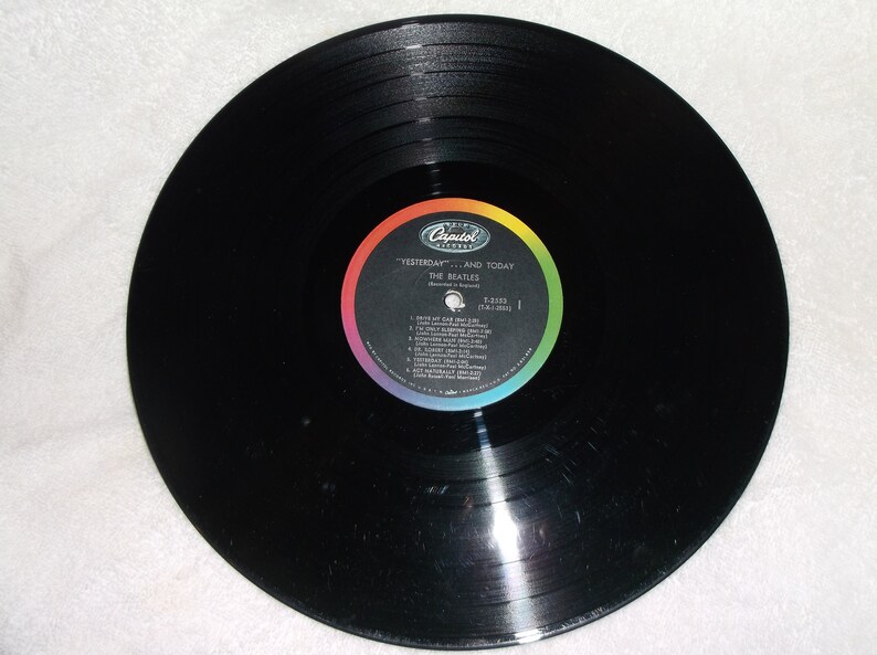 The Beatles Yesterday & Today butcher Block Cover Album 1st Etsy