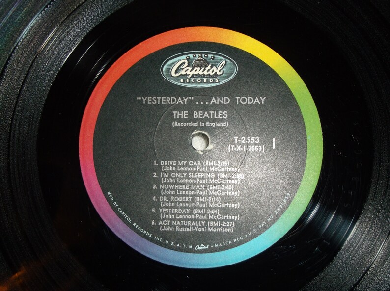 The Beatles Yesterday & Today butcher Block Cover Album 1st Etsy