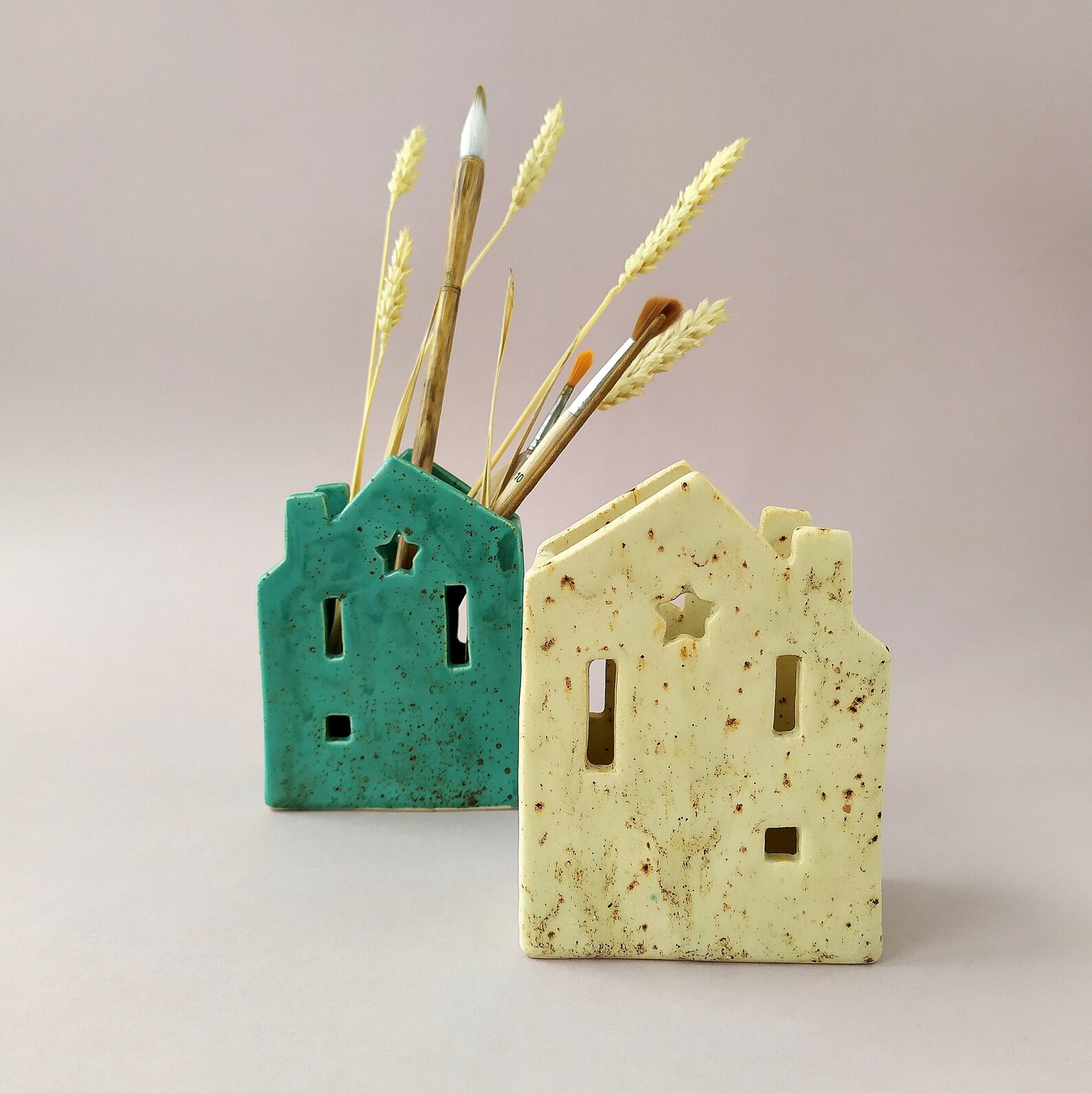 ceramic pencil holder