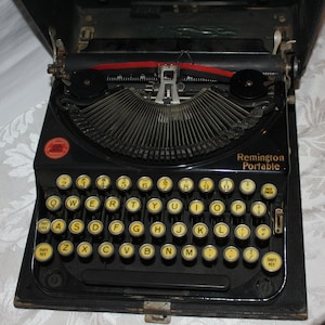 Remington No. 1 portable typewriter