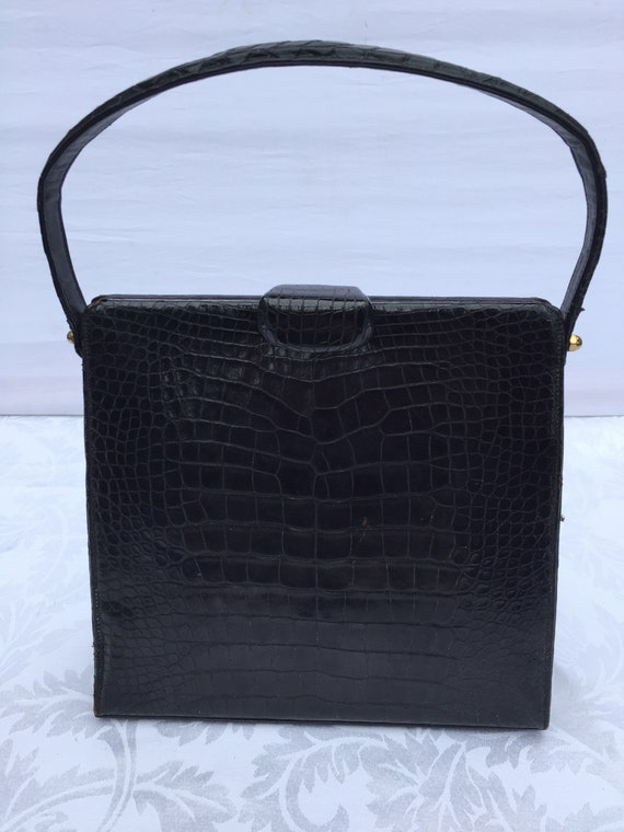 Elizabeth Arden Alligator bag - image 1