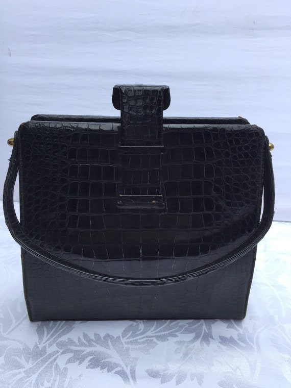 Elizabeth Arden Alligator bag - image 5