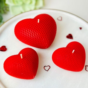 Unique Heart Silicone Mold for Candles, Resin Art & Concrete Unique Candle Making and Resin Molds - Clay, Concrete and Epoxy Molds