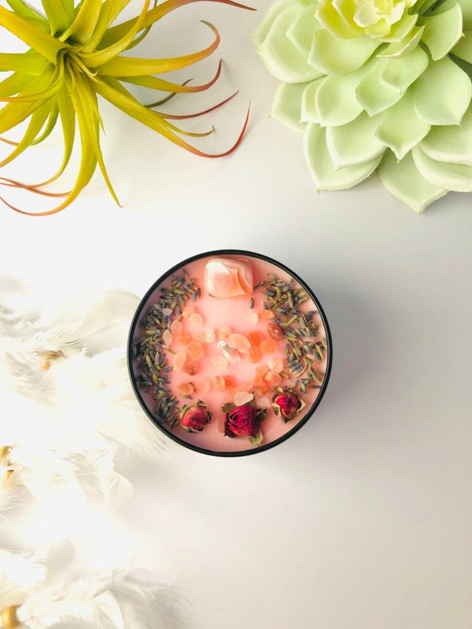 Virgo Zodiac Candle / Crystal Candles Infused With Apricot Etsy Canada