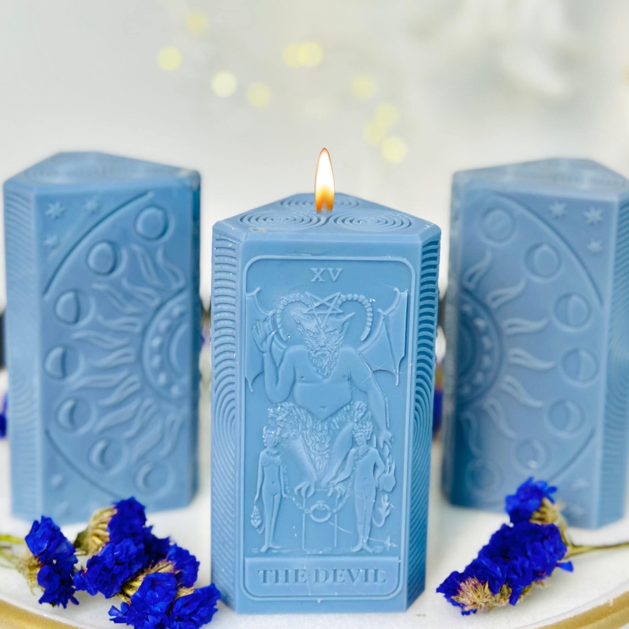 Zodiac Pillar Candle Molds Silicone Mold for Candle Making Zodiac Sign  Astrological Sign Candle Beeswax Candle Mold Sun and Moon 