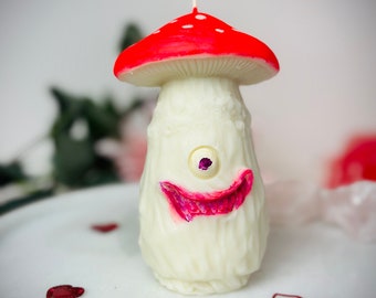 Scary Mushroom Silicone Mold, Candle & Resin Art