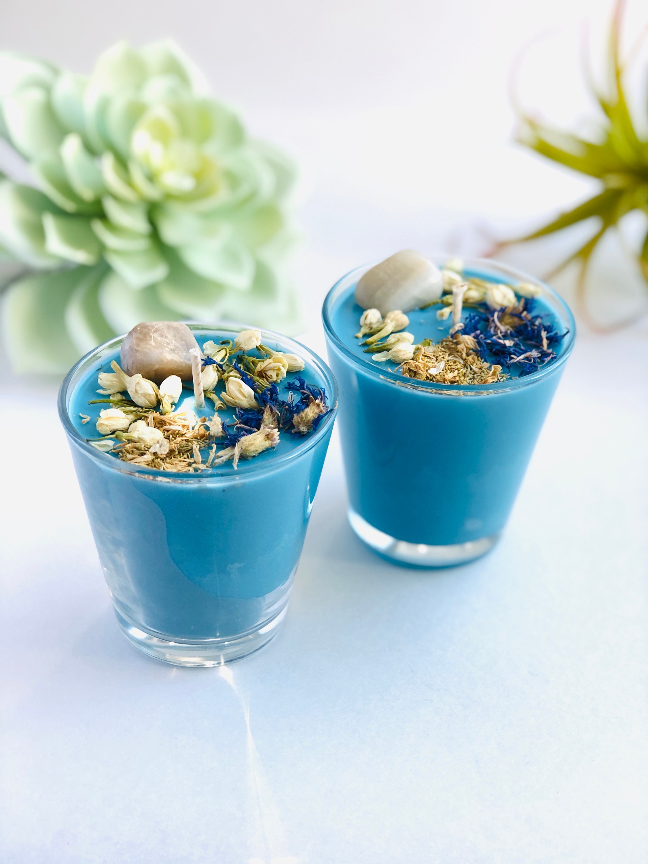 Lucid dreaming candle / Moonstone crystal candle / Insomnia Etsy