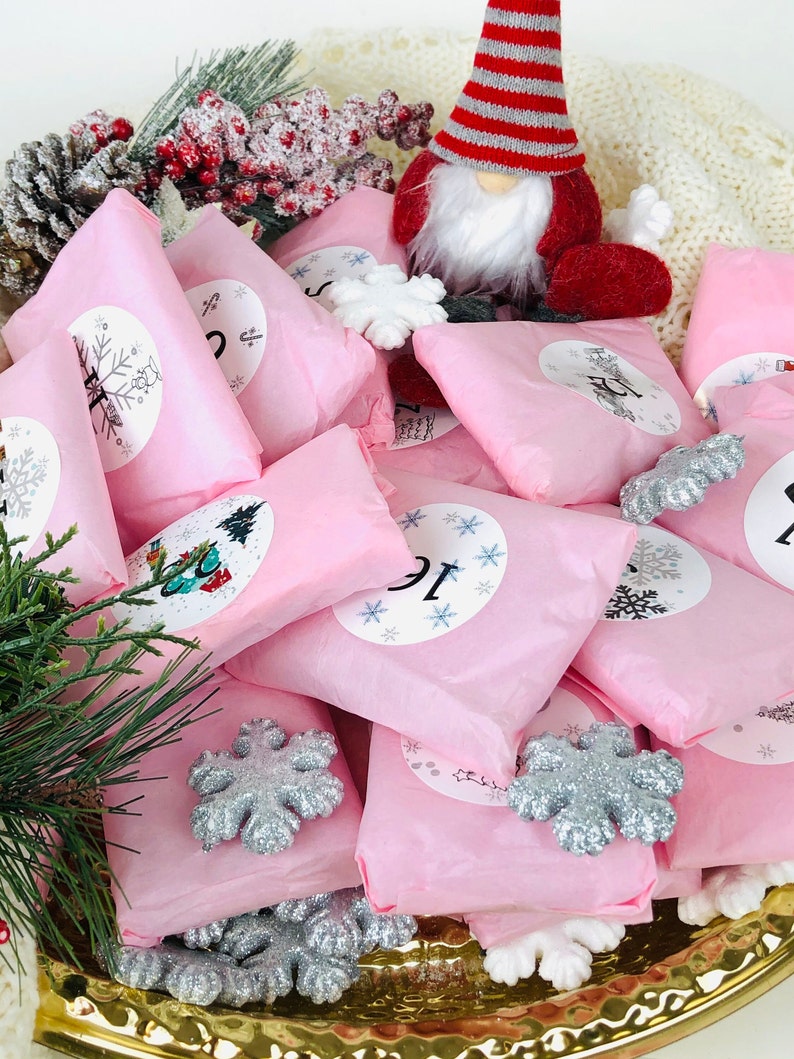 Christmas Candle Advent Calendar 2024 / Advent Calendar for Adults