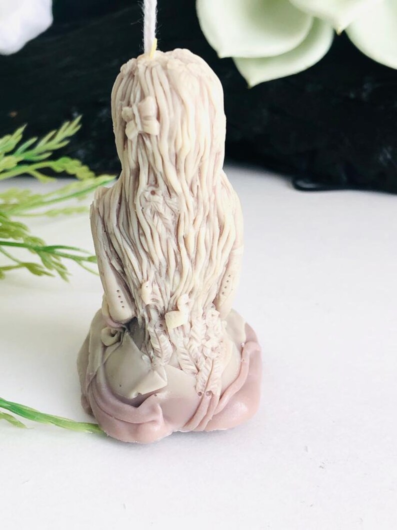 Fertility candle / Spell candle / Pagan Earth Mother Pregnancy Etsy