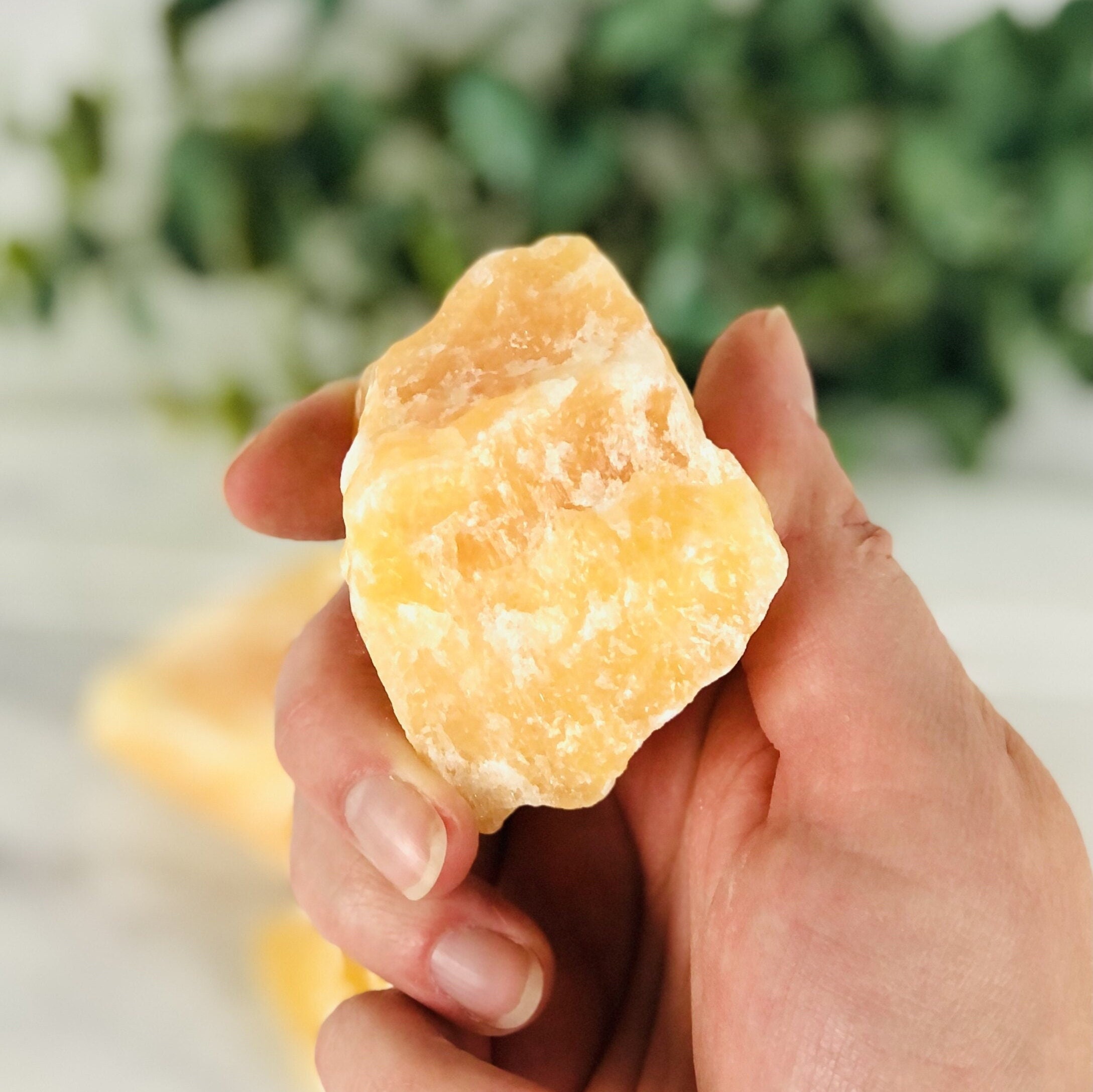 Real Orange / Yellow Calcite Crystal Healing Crystals for - Etsy