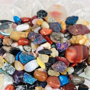 Mystery crystal confetti scoop