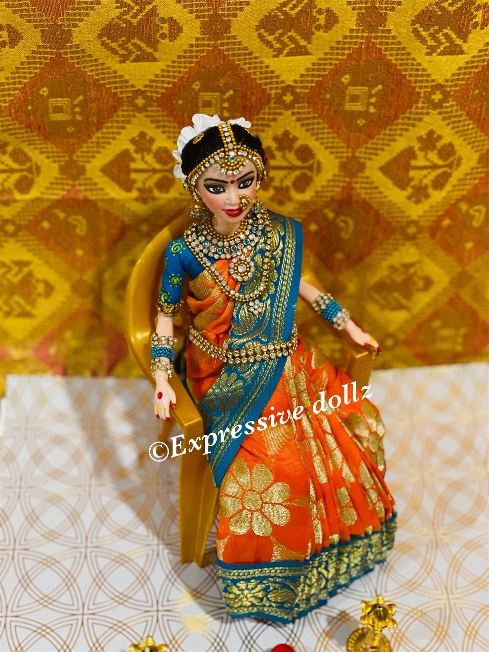 Baby Shower Doll Srimantham seemandham Indian Decor Etsy