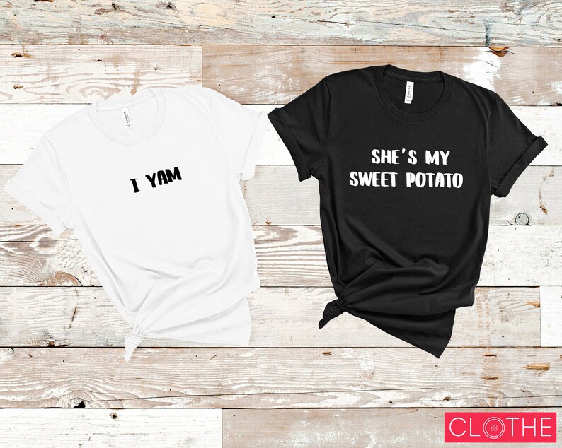 Clothe Design C5501 Husband and Wife Thanksgiving Shirts Couples Thanksgiving Shirts Funny Couples Shirts Matching Thanksgiving Shirts