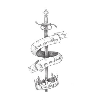 King Florence and the Machine Lyric Fanart Print