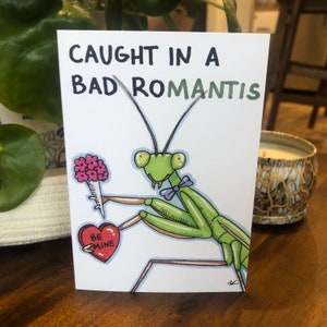 Bad Romantis Divertida tarjeta de San Valentín