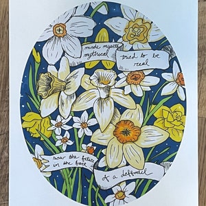 Daffodil Florence + The Machine Fanart Print