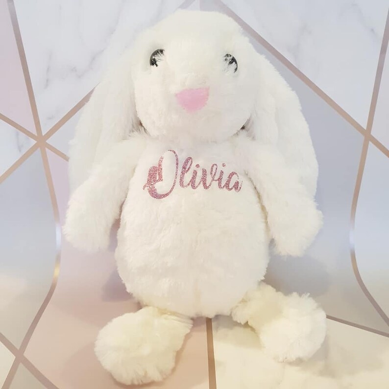 personalised flower girl teddy