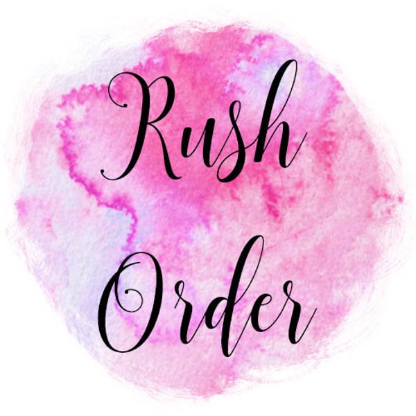 Rush Order fee.