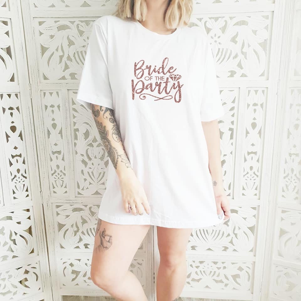bridesmaid oversized nightshirt
