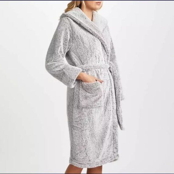 personalised dressing gown fluffy