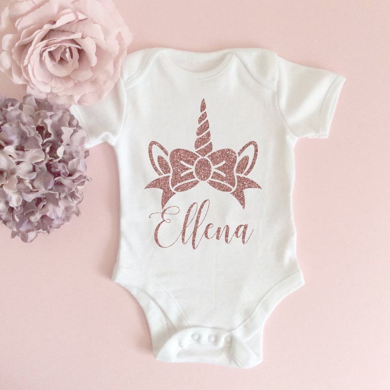 unicorn baby grow