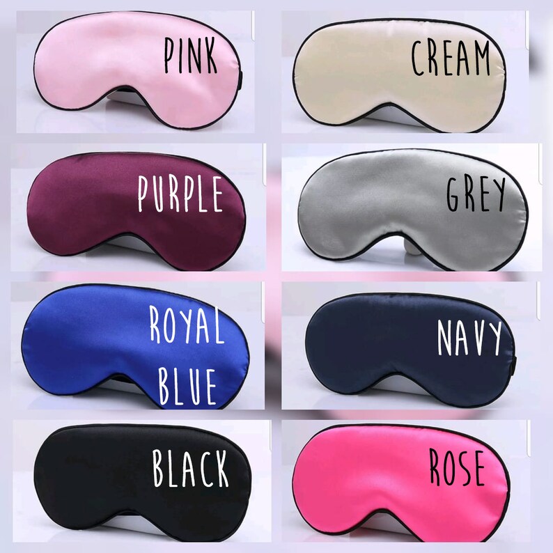 personalised eye mask
