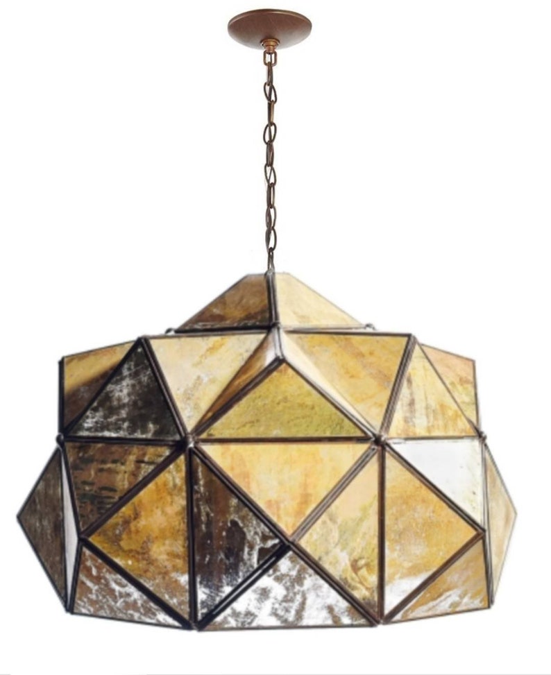 Gold Pendant Light Chandelier image 0