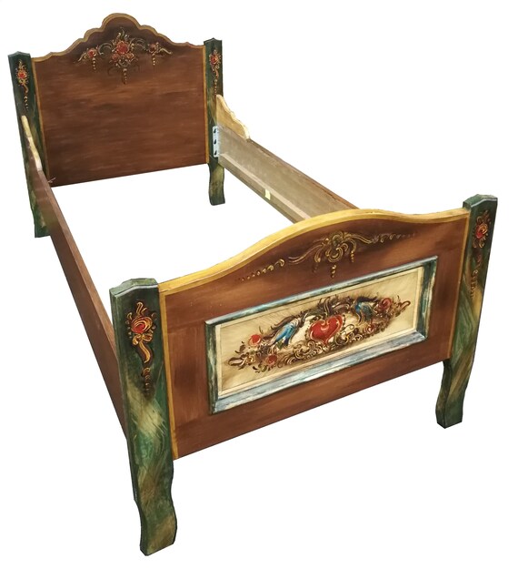 wooden cot single