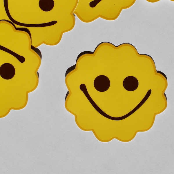 Smiley Cookie Sticker