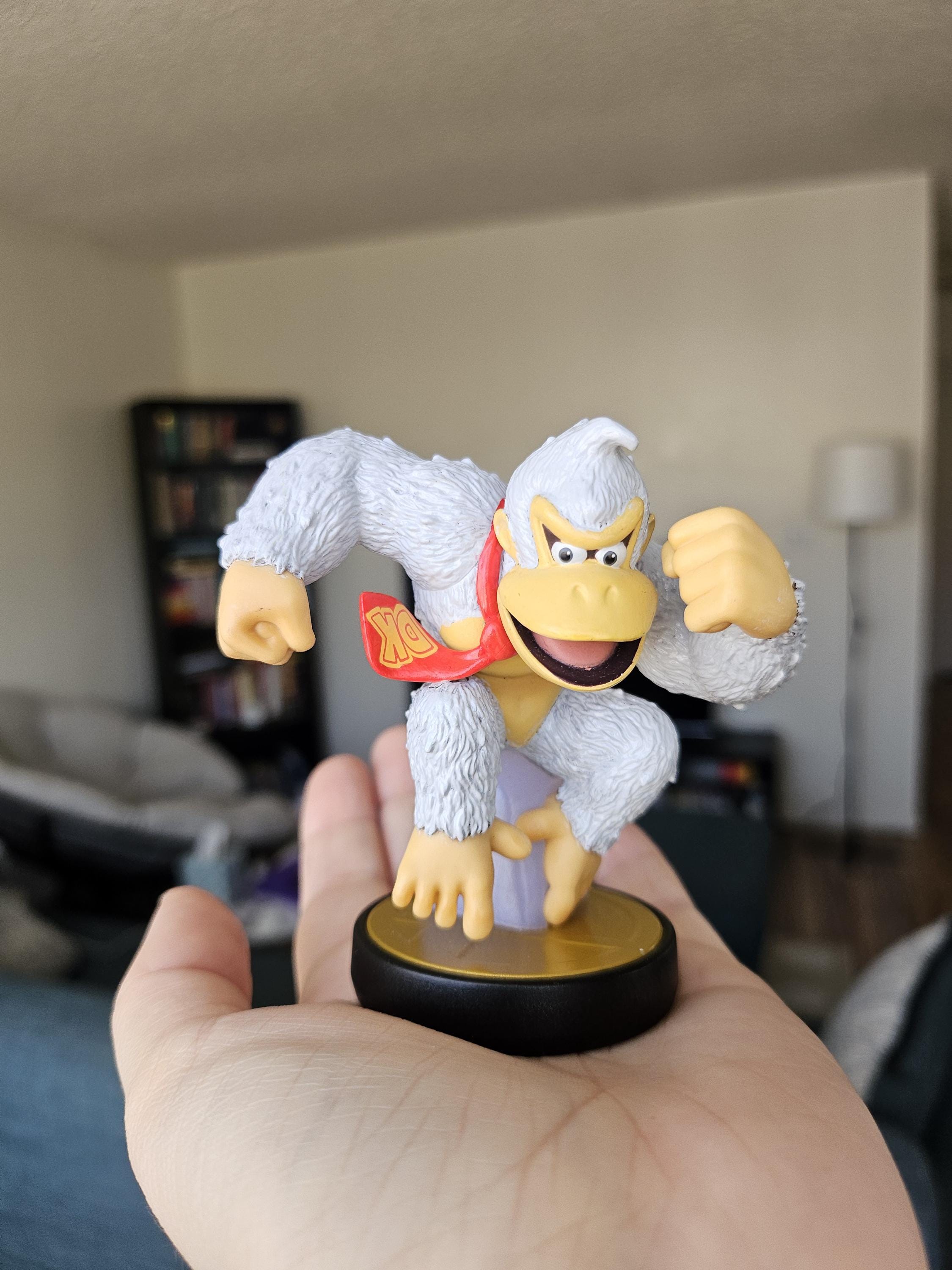Custom Donkey Kong Amiibo White Donkey Kong Custom Amiibo