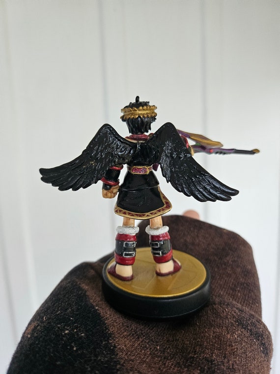 Black/red Dark Pit Custom Amiibo - Etsy