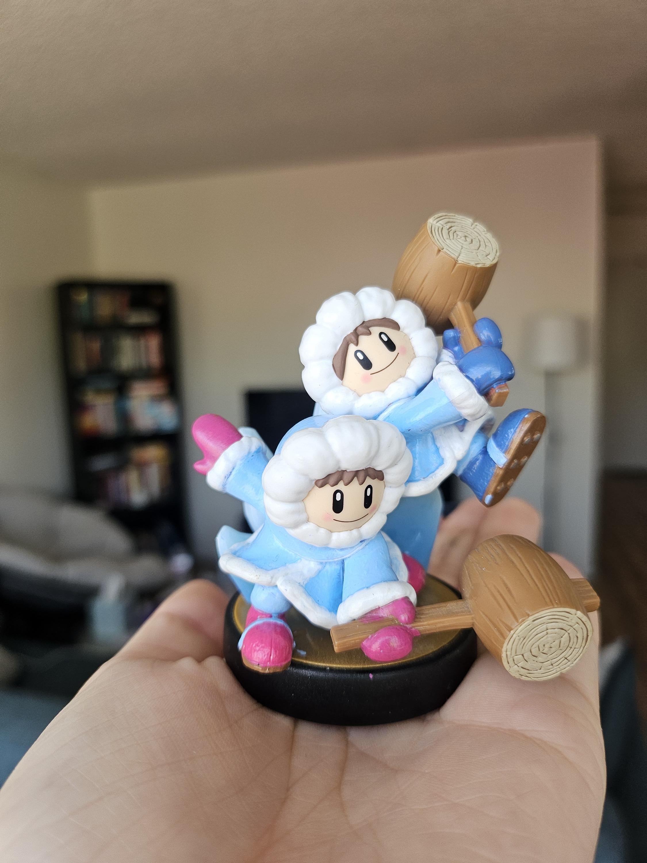 White Ice Climbers Custom Amiibo