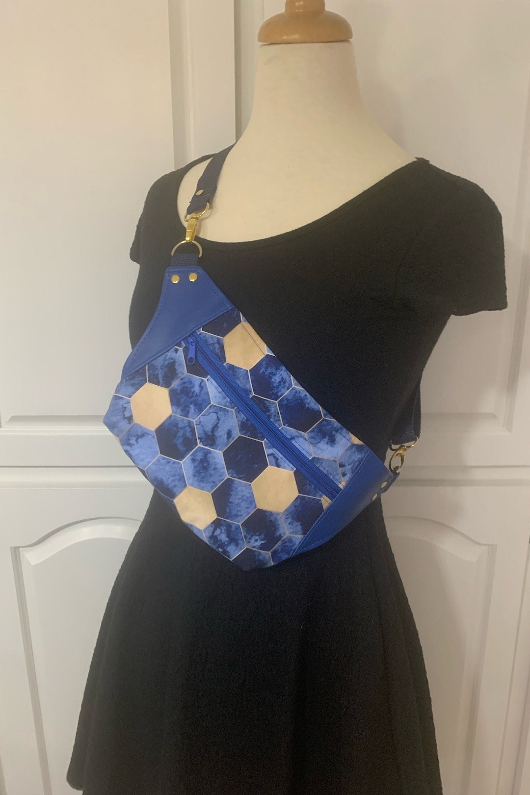 Colorful Bum Bag Hip Bag With Zip Travel Fanny Cute Bum Bag Patterned Hip Bag Chest Bag Small