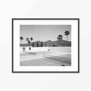 California Wall Art / Tennis Court / Art Deco Poster / image 2